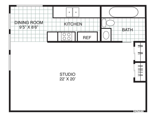 Residence 1 floor plan